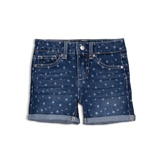 Joes Jeans Girls' Ozzie Allover Print Denim Shorts - Little Kid