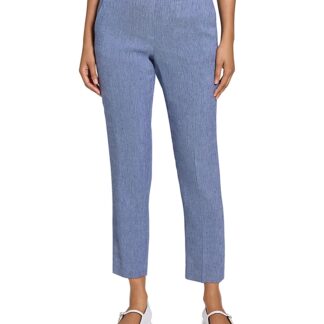 Theory Classic Slim Leg Linen Pants