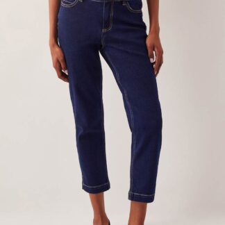 Monsoon Mid Rise Cropped Jeans Indigo